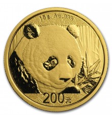 Cina Panda oro 15 grammi (FIOR DI CONIO)