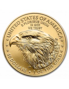 America Aquila 50 Dollari d'oro nuovo design 2021 (FIOR DI CONIO)